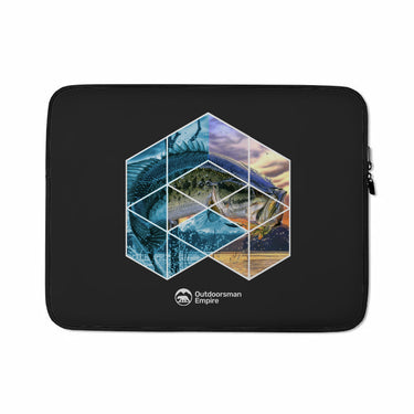 Fishing Geometry Laptop Sleeve